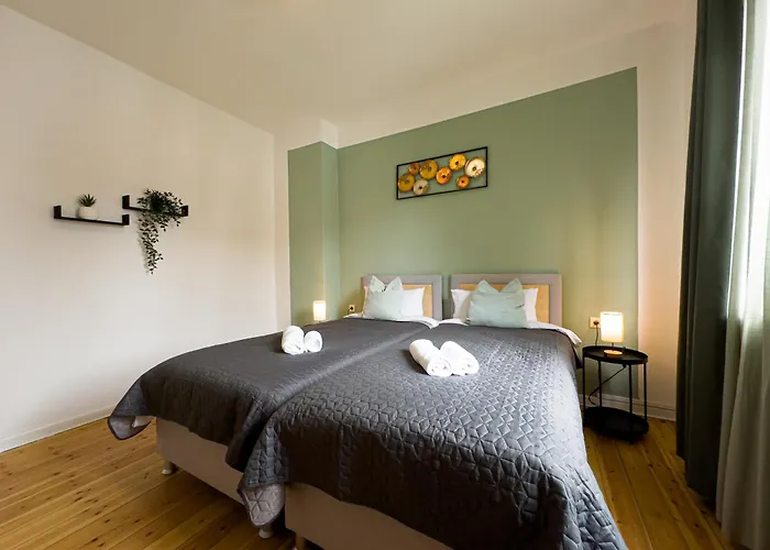 公寓 Immostay Mit Garten & Free Parking 不莱梅